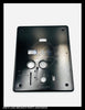 ABB K225, K600-K800, K1600, K2000, K600S/K800S, K1600S, K2000S, K-Don 600/800, K-Don 1600, K-Don 600S/800S, K-Don 1600S Escutcheon Front Plate Assembly - P/N: 708119K04
