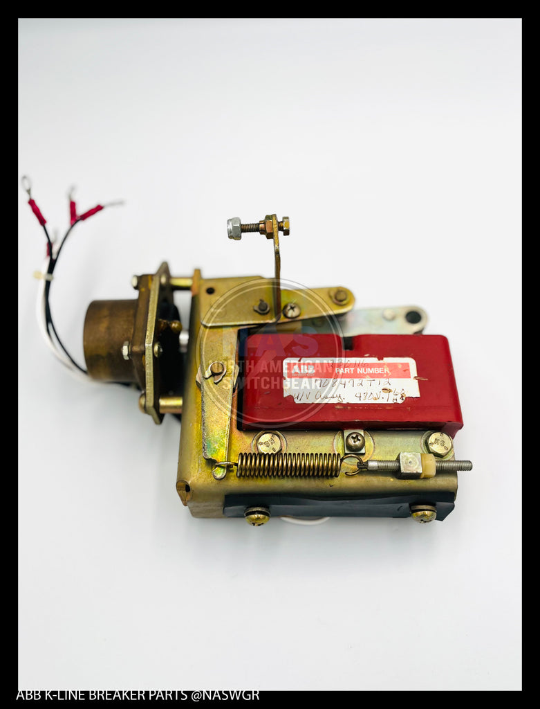 ABB K225, K600-K800, K1600, K2000, K600S/K800S, K1600S, K2000S, K-Don 600/800, K-Don 1600,  K-Don 600S/800S, K-Don 1600S Undervoltage Trip Device-Inst 360/480AC - P/N: 708472T04