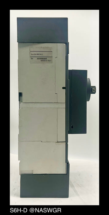 ABB SACE Isomax S6H-D Molded Case Switch - 800 Amp