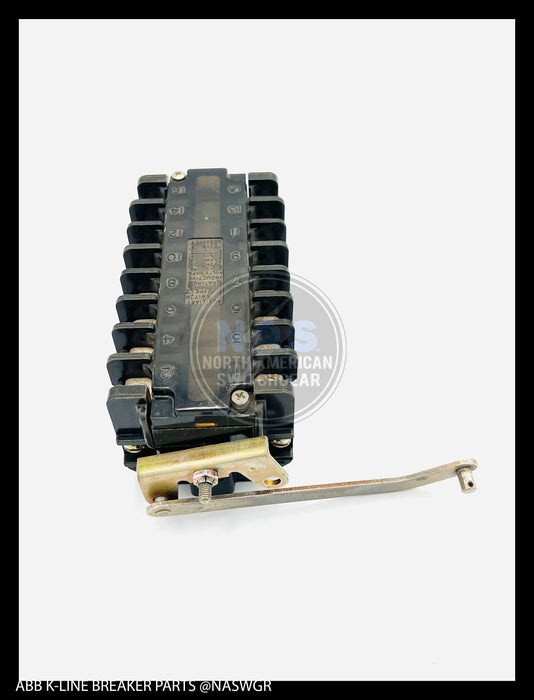 ABB K225, K600-K800, K1600, K2000, K600S/K800S, K1600S, K2000S, K-Don 600/800, K-Don 1600,  K-Don 600S/800S, K-Don 1600S Auxiliary Switch- 8 Contact - P/N: 700038K01