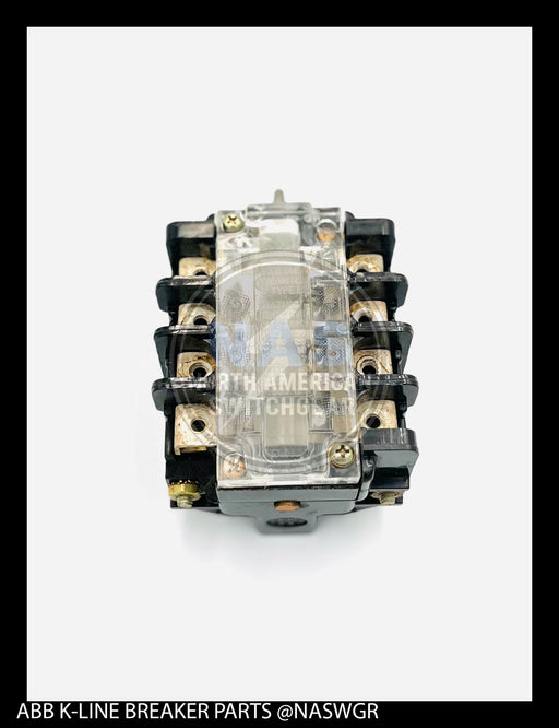 ABB K225, K600-K800, K1600, K2000, K600S/K800S, K1600S, K2000S, K-Don 600/800, K-Don 1600,  K-Don 600S/800S, K-Don 1600S Auxiliary Switch- 4 Contact - P/N: 700034K01