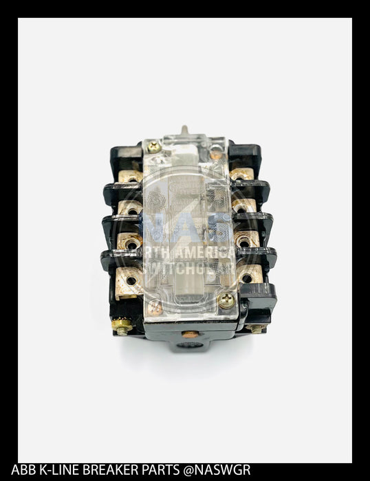 ABB K225, K600-K800, K1600, K2000, K600S/K800S, K1600S, K2000S, K-Don 600/800, K-Don 1600,  K-Don 600S/800S, K-Don 1600S Auxiliary Switch- 4 Contact - P/N: 700034K01