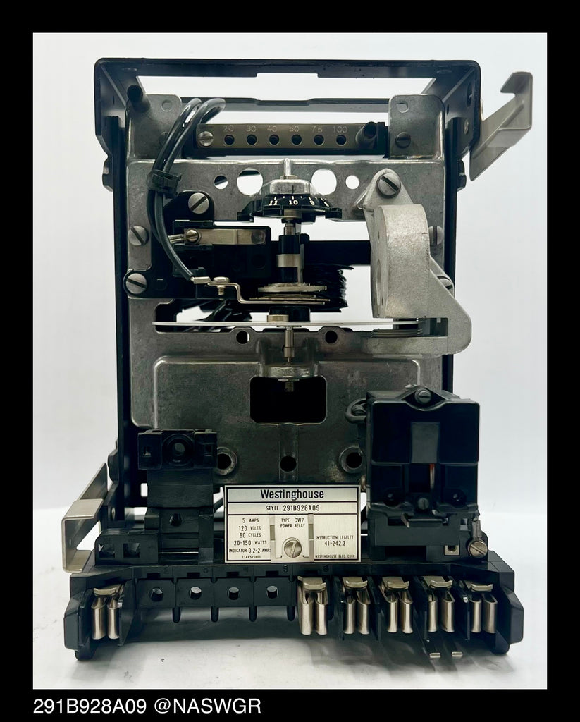 Westinghouse CWP, 291B928A09 Power Relay - 5 Amp, 120vAC