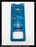 General Electric AK-2A-25 Breaker Escutcheon, Manual Breaker (Blue) - P/N: 259C607G3