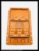 General Electric AK-2A-25 Breaker Back Plate - P/N: 227D190P1