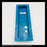 General Electric AK-2A-50-1 Circuit Breaker (E) Breaker Front Escutcheon (Blue) - P/N: 805B975P2
