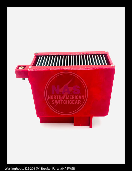 Westinghouse DS-206 (M) Breaker Assembled Arc Chute & Mounting Screws - P/N: 449D508G01