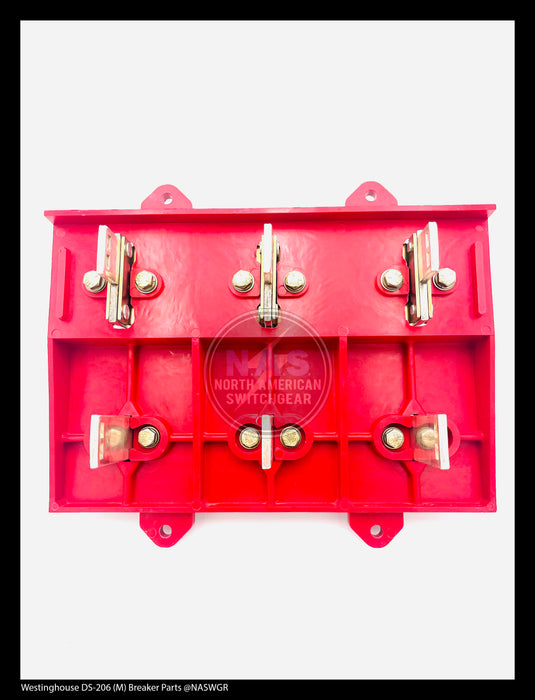 Westinghouse DS-206 (M) Breaker Three Pole Unit Assembly - P/N: 140D152G05