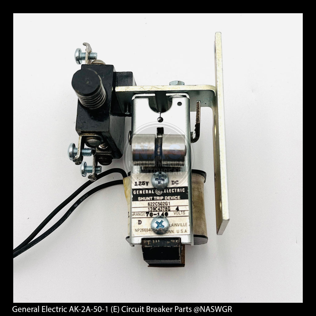 General Electric AK-2A-50-1 Circuit Breaker (E) Breaker Shunt Trip Device (With Coil) - P/N: 139C4378G4
