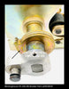 Westinghouse DS-206 (M) Breaker Manual Charge Handle Kit (Includes Manual Charge Assembly, Manual Charge Handle, and Charging Cams) - P/N: 3838A96G01