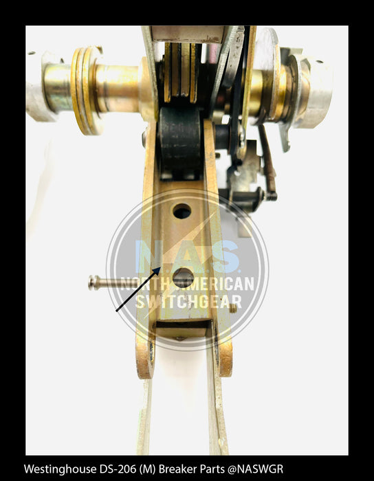Westinghouse DS-206 (M) Breaker Mechanism Main Drive Link Assembly with Roller - P/N: 437B146G03