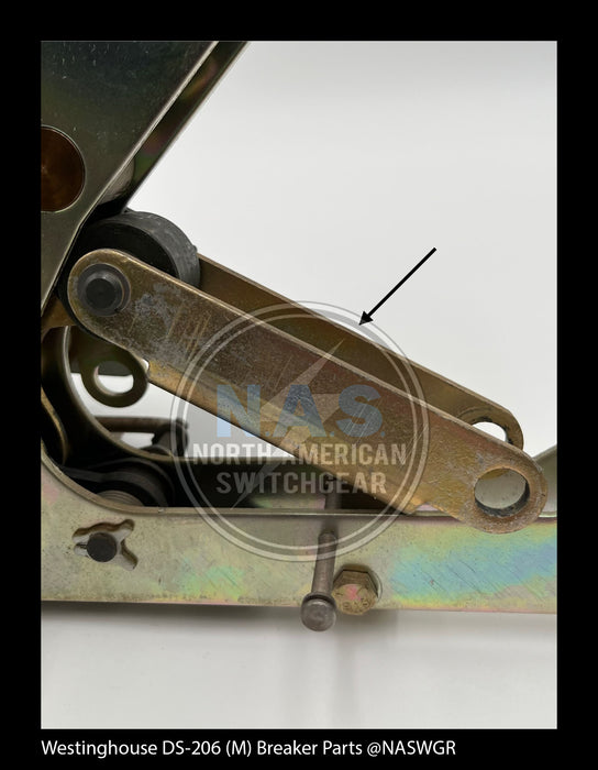 Westinghouse DS-206 (M) Breaker Mechanism Main Drive Link Assembly with Roller - P/N: 437B146G03