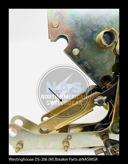 Westinghouse DS-206 (M) Breaker Mechanism Main Drive Link Assembly with Roller - P/N: 437B146G03