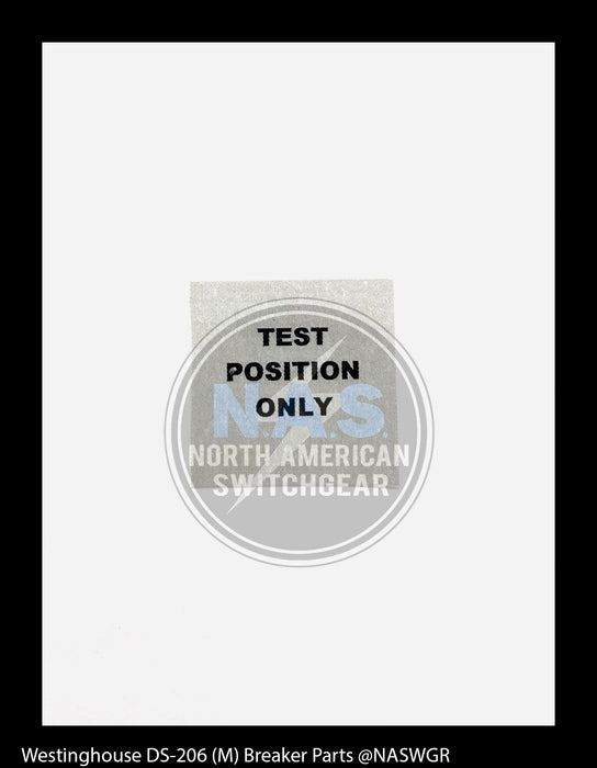 Westinghouse DS-206 (M) Breaker Label Kit