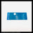 General Electric AK-2A-50-1 Circuit Breaker (E) Breaker Bib for Front Escutcheon (Electric Breaker with Closing Switch) (Blue)- P/N: NP148A1050