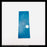 General Electric AK-2A-50-1 Circuit Breaker (E) Breaker Bib for Front Escutcheon (Electric Breaker with Closing Switch) (Blue)- P/N: NP148A1050