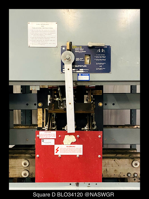 Square D Bolt-Loc BLO34120 Bolted Pressure Contact Switch - 1200 Amp