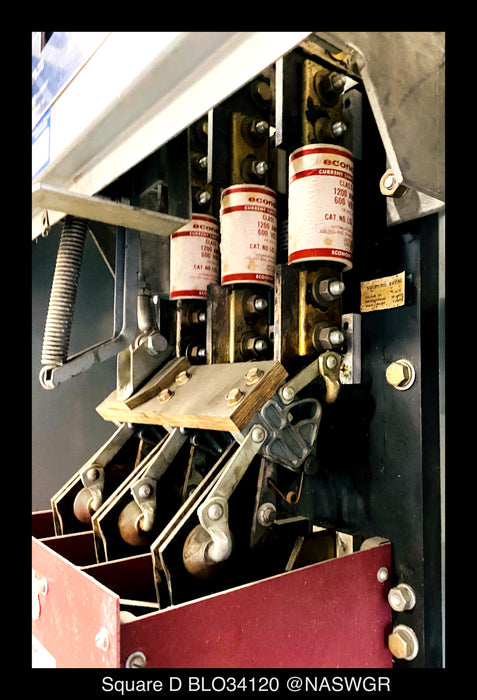 Square D Bolt-Loc BLO34120 Bolted Pressure Contact Switch - 1200 Amp