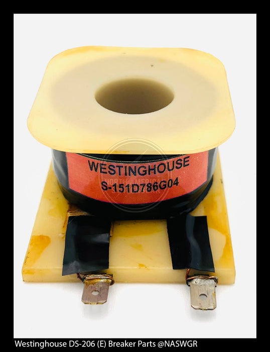 Westinghouse DS-206 (E) Breaker Shunt Trip Coil Only - P/N: 151D786G04
