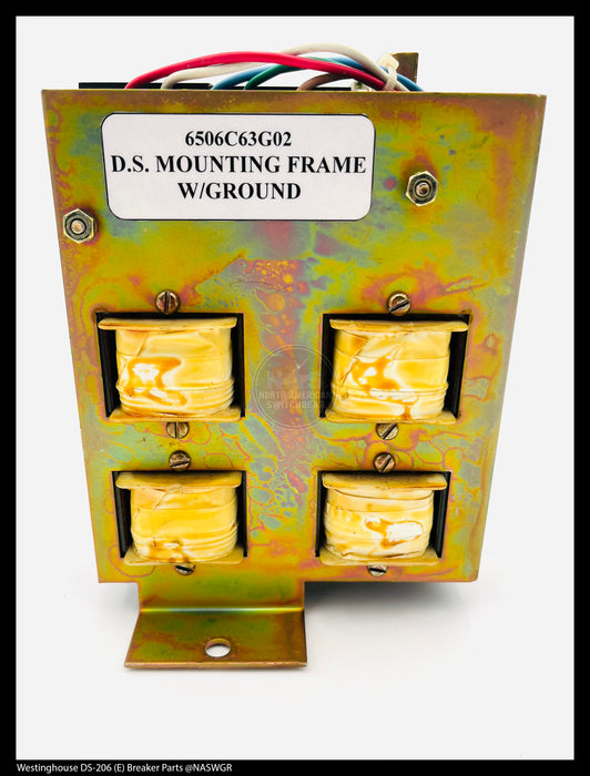 Westinghouse DS-206 (E) Breaker Auxiliary CT Mounting W/GND - P/N: 694CC740G01