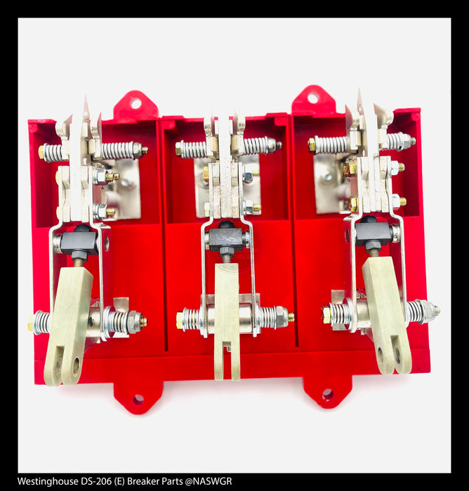 Westinghouse DS-206 (E) Breaker Three Pole Unit Assembly - P/N: 140D152G05