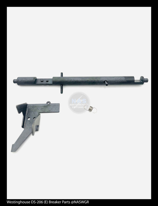 Westinghouse DS-206 (E) Breaker Trip Shaft Kit (Includes Trip Shaft Lever, Trip Shaft, and Trip Shaft Return Spring) - P/N: 1A33567G01