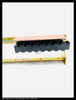 Westinghouse DS-206 (E) Breaker Secondary Disconnect Mounting Frame With 8 Point Contact Block - P/N: 591C498G07
