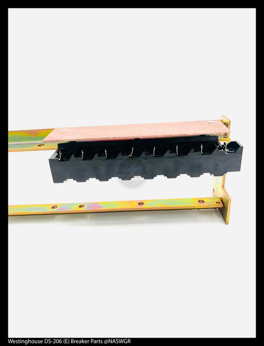 Westinghouse DS-206 (E) Breaker Secondary Disconnect Mounting Frame With 8 Point Contact Block - P/N: 591C498G07