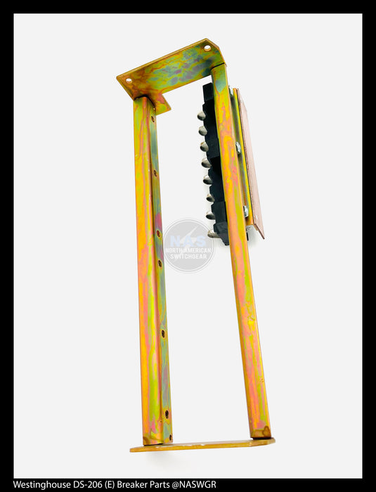 Westinghouse DS-206 (E) Breaker Secondary Disconnect Mounting Frame With 8 Point Contact Block - P/N: 591C498G07