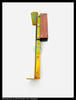 Westinghouse DS-206 (E) Breaker Secondary Disconnect Mounting Frame With 8 Point Contact Block - P/N: 591C498G07