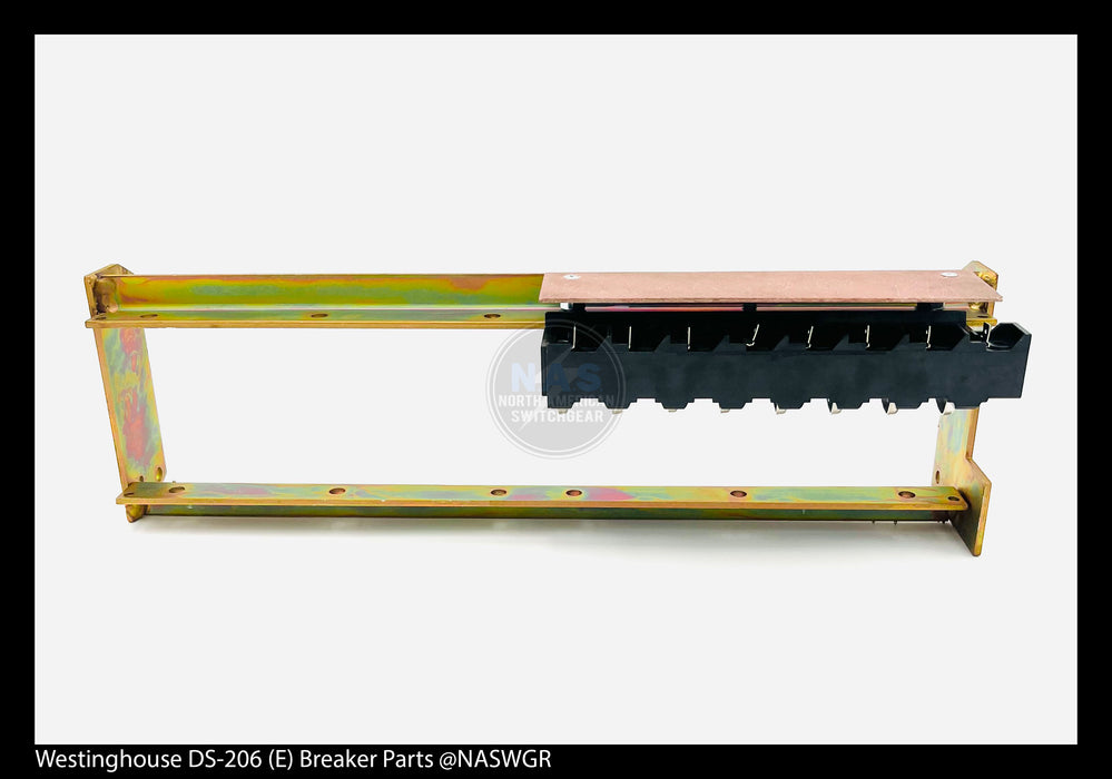 Westinghouse DS-206 (E) Breaker Secondary Disconnect Mounting Frame With 8 Point Contact Block - P/N: 591C498G07