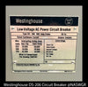 Westinghouse DS-206 Circuit Breaker (M,D/O) - 800 Amp