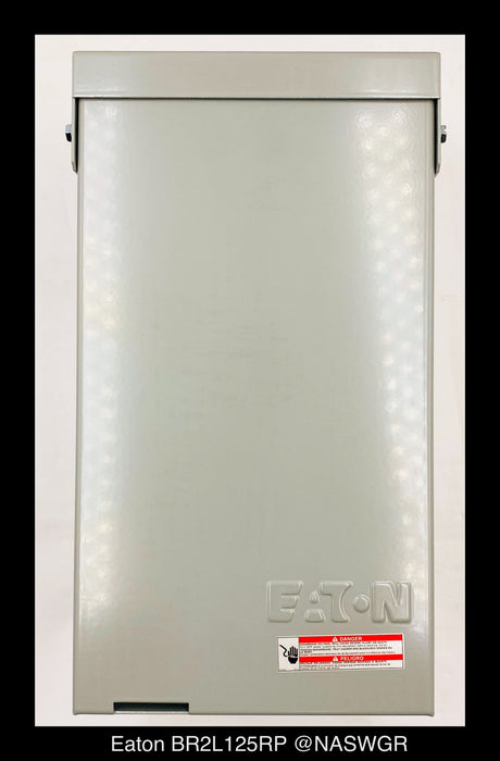 Eaton BR2L125RP Outdoor Main Lug Loadcenter - 125A/240V/N3R - Unused