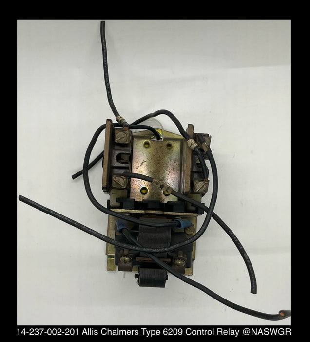 14-237-002-201 ~ Allis Chalmers 14-237-002-201 Type 6209 Control Relay