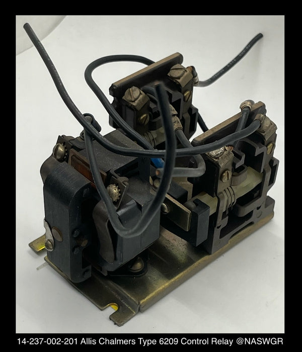 14-237-002-201 ~ Allis Chalmers 14-237-002-201 Type 6209 Control Relay
