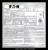Eaton CH8L125RP Outdoor Main Lug Loadcenter - 125A/240V/N3R - Unused