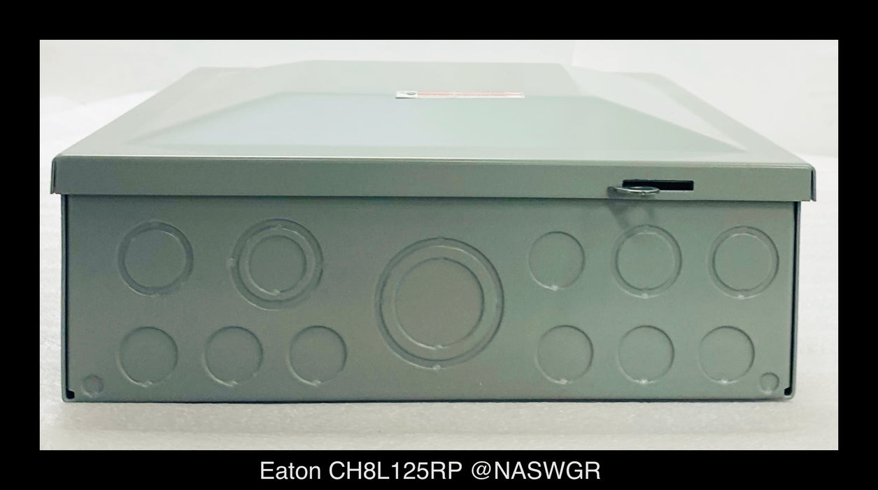 Eaton CH8L125RP Outdoor Main Lug Loadcenter - 125A/240V/N3R - Unused
