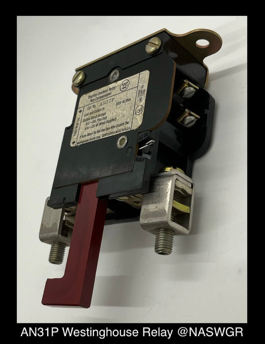 AN31P ~ Westinghouse AN31P Thermal Overload Relay
