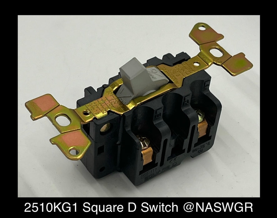 2510KG1 ~ Square D 2510KG1 Motor Starting Switch