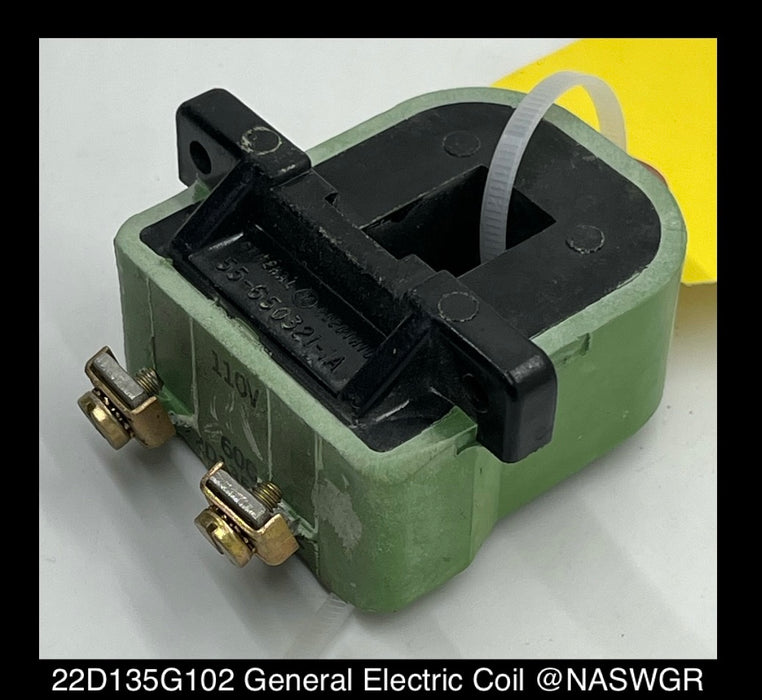 22D135G102 ~ General Electric 22D135G102 Control Relay Coil