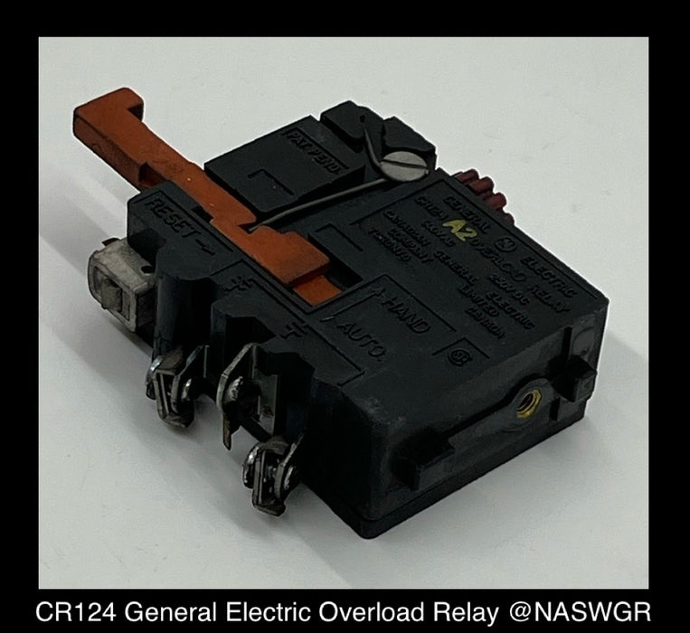 CR124 ~ General Electric CR124 Overload Relay