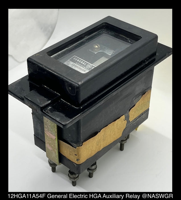 12HGA11A54F ~ General Electric 12HGA11A54F HGA Auxiliary Relay