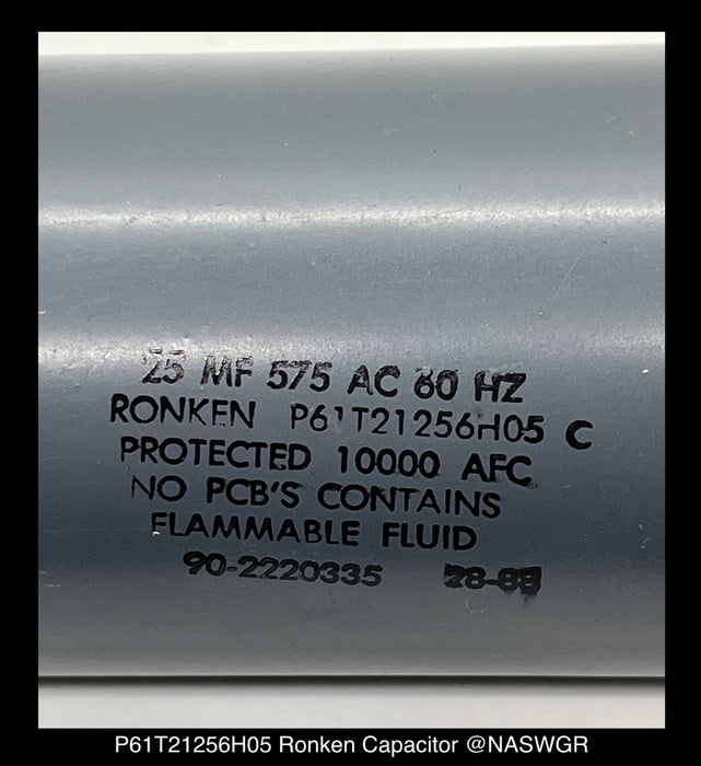 P61T21256H05 ~ Ronken P61T21256H05 Capacitor