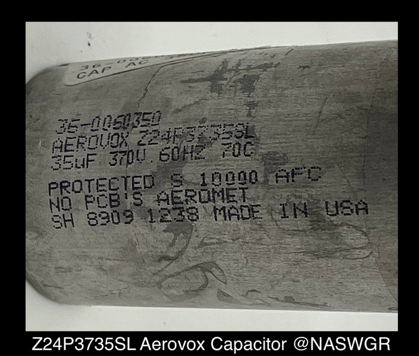 Z24P3735SL ~ Aerovox Z24P3735SL Capacitor