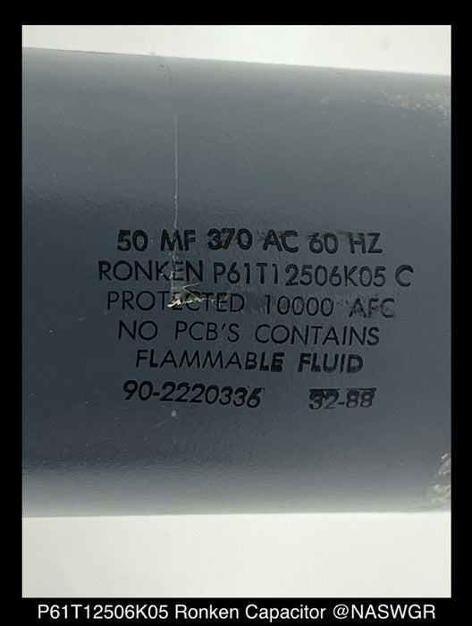 P61T12506K05 ~ Ronken P61T12506K05 Capacitor