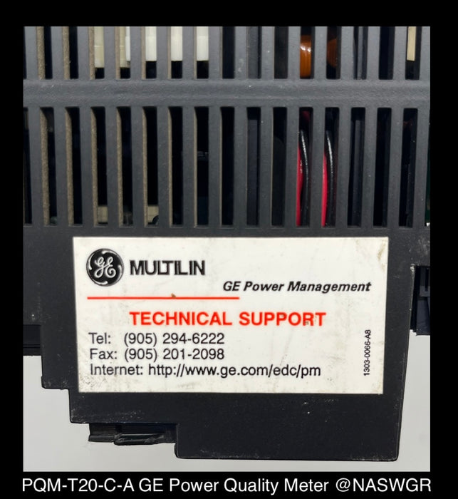PQM-T20-C-A ~ General Electric PQM-T20-C-A Power Quality Meter