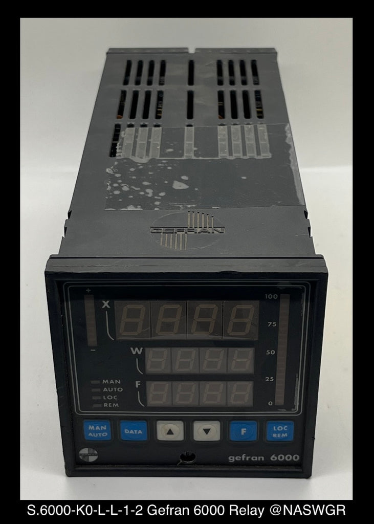 S.6000-K0-L-L-1-2 ~ Gefran S.6000-K0-L-L-1-2 6000 Relay
