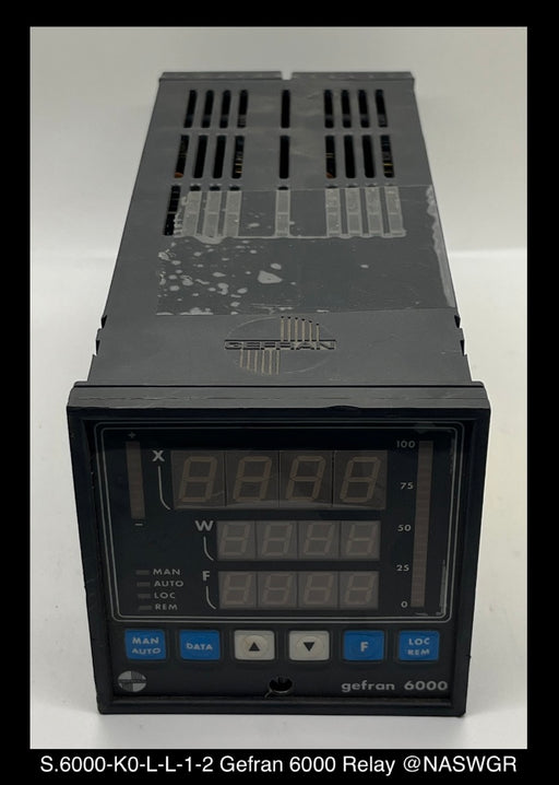 S.6000-K0-L-L-1-2 ~ Gefran S.6000-K0-L-L-1-2 6000 Relay