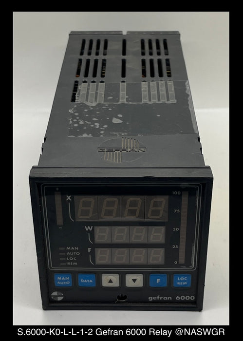 S.6000-K0-L-L-1-2 ~ Gefran S.6000-K0-L-L-1-2 6000 Relay