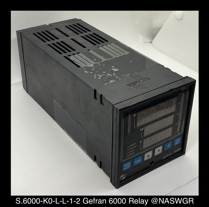 S.6000-K0-L-L-1-2 ~ Gefran S.6000-K0-L-L-1-2 6000 Relay